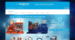 Desktop Screenshot of hidroteksujeti.com